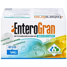 Thuốc Enterogran Biopharco điều trị và phòng ngừa rối loạn vi sinh đường ruột (20 gói x 1g)