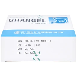 Hỗn dịch uống Grangel Shinpoong Deawoo điều trị viêm loét dạ dày - tá tràng cấp, mạn tính (20 gói)