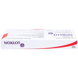 Viên nén Noklot 75mg Cadila phòng ngừa tai biến xơ vữa động mạch (3 vỉ x 10 viên)