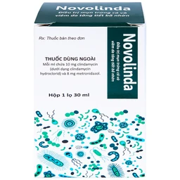 Dung dịch Novolinda CPC1 Hà Nội điều trị bệnh trứng cá, viêm nang lông (30ml)