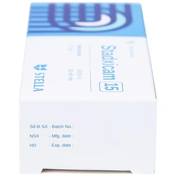 Thuốc Stadxicam 15 Stella điều trị thoái hóa khớp, viêm khớp dạng thấp (3 vỉ x 10 viên)