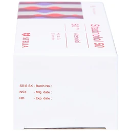 Thuốc Stadnolol 50 Stella điều trị tăng huyết áp, đau thắt ngực mạn tính ổn định (10 vỉ x 10 viên) 