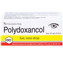 Thuốc nhỏ mắt, mũi Polydoxancol Hataphar điều trị viêm nhiễm mắt và mũi (5ml)