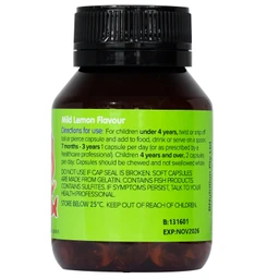 Viên hỗ trợ phát triển não bộ sức khỏe cho mắt Brauer Baby & Kids Ultra Pure DHA (60 viên)