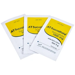 Hỗn dịch uống A.T Sucralfate 1000mg An Thiên điều trị loét dạ dày tá tràng (20 gói x 5g)