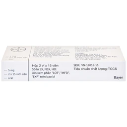 Thuốc Primolut N Bayer điều trị xuất huyết do rối loạn chức năng, vô kinh (2 vỉ x 15 viên)