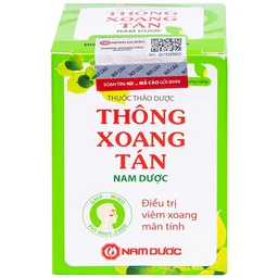 Thuốc Thông Xoang Tán Nam Dược điều trị viêm xoang mãn tính (50 viên)