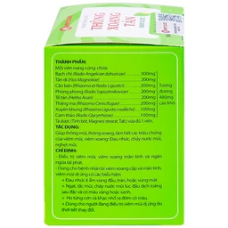 Thuốc Thông Xoang Tán Nam Dược điều trị viêm xoang mãn tính (50 viên)