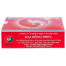 Thuốc Tư Âm Bổ Thận Hoàn Đại Hồng Phúc bổ thận âm, nhuận phế (10 vỉ x 2 viên)