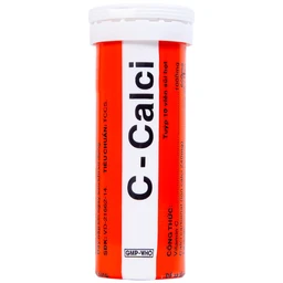 Viên sủi C-Calci OPC phòng và điều trị tình trạng thiếu Vitamin C và Calci (10 viên)