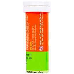 Viên sủi Vitamin C 1000mg OPC điều trị bệnh Scorbut và các chứng chảy máu do thiếu Vitamin C (10 viên)