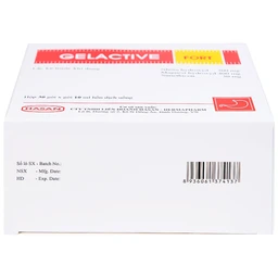 Hỗn dịch uống Gelactive Fort Hasan làm dịu các triệu chứng trong rối loạn tiêu hóa (30 gói x 10ml)