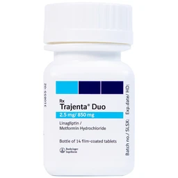 Thuốc Trajenta Duo 2.5mg/850mg Boehringer điều trị đái tháo đường típ 2 (14 viên)