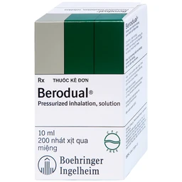 Dung dịch Berodual Boehringer hỗ trợ giãn phế quản (10ml)