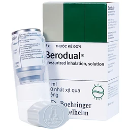 Dung dịch Berodual Boehringer hỗ trợ giãn phế quản (10ml)