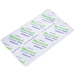 Viên nang cứng Mecosol 40mg Mediplantex điều trị bệnh trào ngược - dạ dày, thực quản (1 vỉ x 10 viên)
