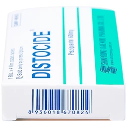 Thuốc Distocide Shinpoong Daewoo điều trị sán máng, sán lá gan nhỏ (1 vỉ x 4 viên)