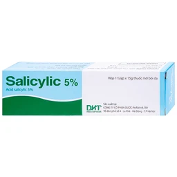 Thuốc mỡ bôi da Salicylic 5% Hataphar làm bạt sừng, bong vẩy (15g)