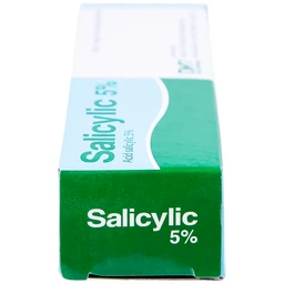 Thuốc mỡ bôi da Salicylic 5% Hataphar làm bạt sừng, bong vẩy (15g)