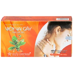 Giúp tăng lưu thông khí huyết Viên Vai Gáy Thái Dương (2 vỉ x 15 viên)