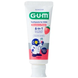 Kem đánh răng Sunstar Gum cho bé 2-6 tuổi, hương dâu 70g 5