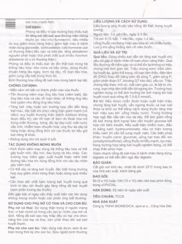 Thuốc Kalium Chloratum Biomedica dùng trong phòng và điều trị một số trường hợp thiếu kali (10 vỉ x 10 viên)