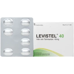 Thuốc Levistel 40mg Neuraxpharm Điều trị tăng huyết áp vô căn (8 vỉ x 7 viên) 1