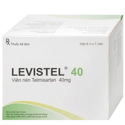 Thuốc Levistel 40mg Neuraxpharm Điều trị tăng huyết áp vô căn (8 vỉ x 7 viên) 2