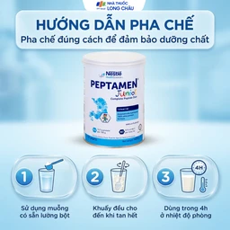 Sữa bổ sung dinh dưỡng chuyên biệt cho bệnh nhi suy yếu Peptamen Junior (400g) 5