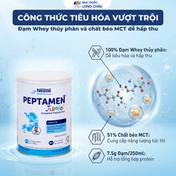 Sữa bổ sung dinh dưỡng chuyên biệt cho bệnh nhi suy yếu Peptamen Junior (400g) 3