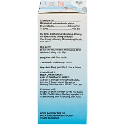 Siro Loreze Kiddz Mega Điều trị viêm mũi dị ứng, mày đay (Hộp 60ml)