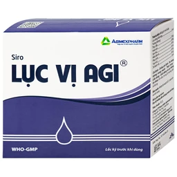 Lục vị agi Điều trị biếng ăn, ra mồ hôi trộm ở trẻ, di mộng tinh miệng lưỡi lở loét ở người lớn (Hộp 30 gói)
