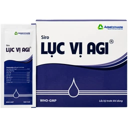 Lục vị agi Điều trị biếng ăn, ra mồ hôi trộm ở trẻ, di mộng tinh miệng lưỡi lở loét ở người lớn (Hộp 30 gói)