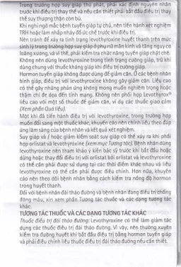 Thuốc Levothyrox 100µg Merck điều trị bướu giáp, suy giáp, ung thư giáp (2 vỉ x 15 viên)