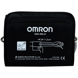 Máy đo huyết áp bắp tay Omron Ez BT Large Hem 7183T1-L (vòng bít lớn) hỗ trợ đo huyết áp,nhịp tim