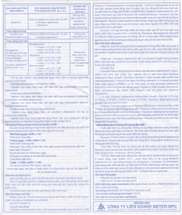 Thuốc Meyervir AF 25mg Meyer-BPC điều trị viêm gan siêu vi B mạn tính (3 vỉ x 10 viên)