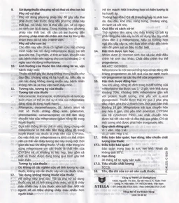 Thuốc Mifestad 200mg Stella (1 viên)