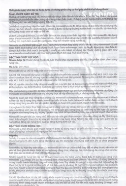 Thuốc Minox 20mg Edol điều trị rụng tóc kiểu androgenic và rụng tóc từng vùng (100ml)