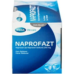 Thuốc Naprofazt 250mg Chống viêm không steroid (5 vỉ x 10 viên)