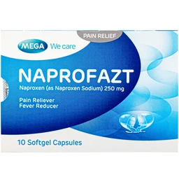 Thuốc Naprofazt 250mg Chống viêm không steroid (5 vỉ x 10 viên)