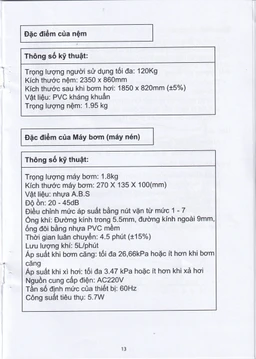 Nệm chống loét  YH Medical Model 0103A (Hàn Quốc) giúp ngăn ngừa và hỗ trợ điều trị loét do tì đè