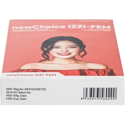 Viên uống tránh thai khẩn cấp New Choice Izzi-Fem 1.5mg Nam Hà tránh thụ thai trong vòng 72 giờ (1 vỉ x 1 viên)