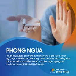 Phòng ngừa trào ngược dạ dày bằng cách tránh thức ăn cay nóng và hút thuốc