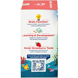 Viên uống tốt cho não bộ của trẻ Nordic Naturals Children's DHA Strawberry Flavor (90 viên)