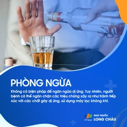 Phòng ngừa dị ứng – Tránh tiếp xúc chất gây dị ứng, dùng máy lọc không khí