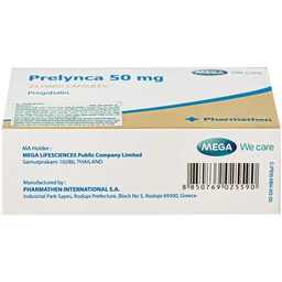 Thuốc Prelynca 50mg trị rối loạn lo âu lan tỏa, hỗ trợ động kinh cục bộ (2 vỉ x 14 viên)