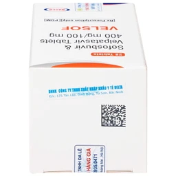 Thuốc Velsof 400mg/100mg Natco điều trị viêm gan virus C mạn tính ở người lớn (28 viên)