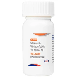Thuốc Velsof 400mg/100mg Natco điều trị viêm gan virus C mạn tính ở người lớn (28 viên)