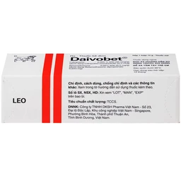 Thuốc mỡ Daivobet LEO điều trị bệnh vảy nến mảng mạn tính (15g)
