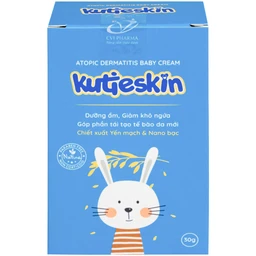 Kem bôi Kutieskin hỗ trợ cải thiện tình trạng chàm sữa và dưỡng ẩm cho da bé (30g)